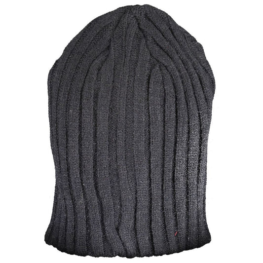 Black Acrylic Men Cap