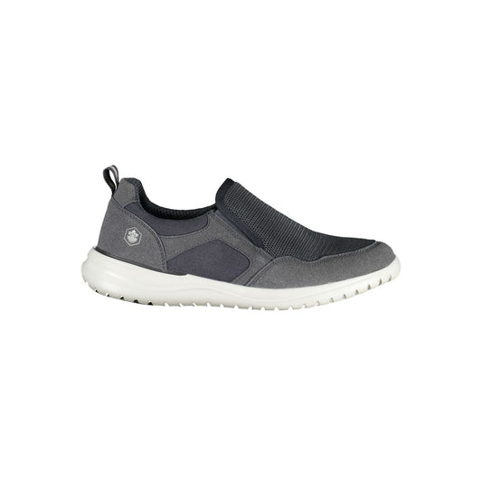 Blu Polyurethane Men Sneaker