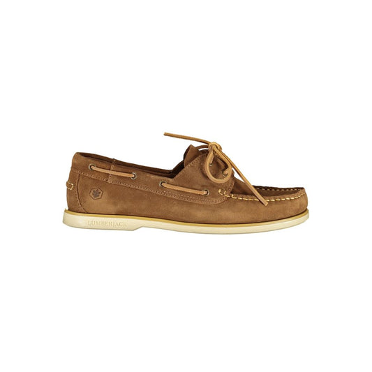Marrone Leather Men Classic Shoe