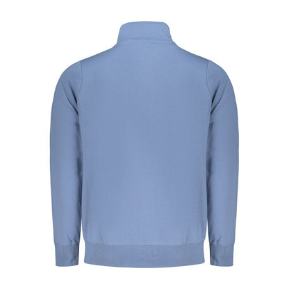 Blue Cotton Men's Sweatshirt