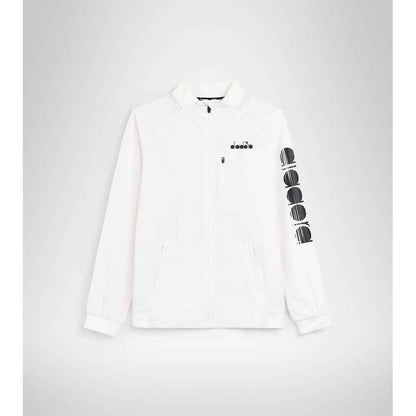 White Polyamide Shell Jacket