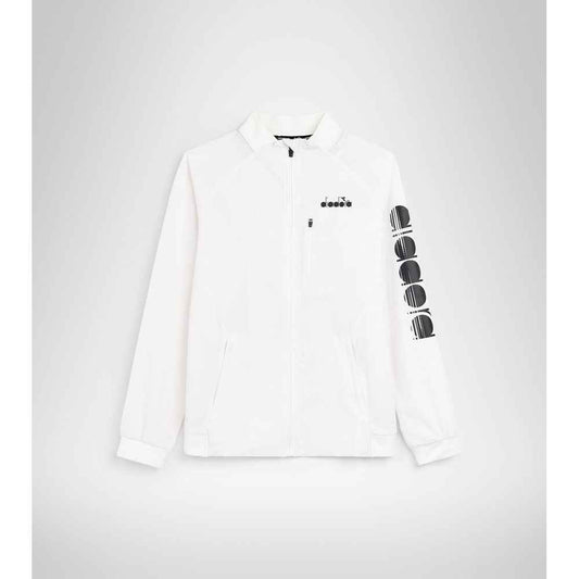 White Polyamide Shell Jacket