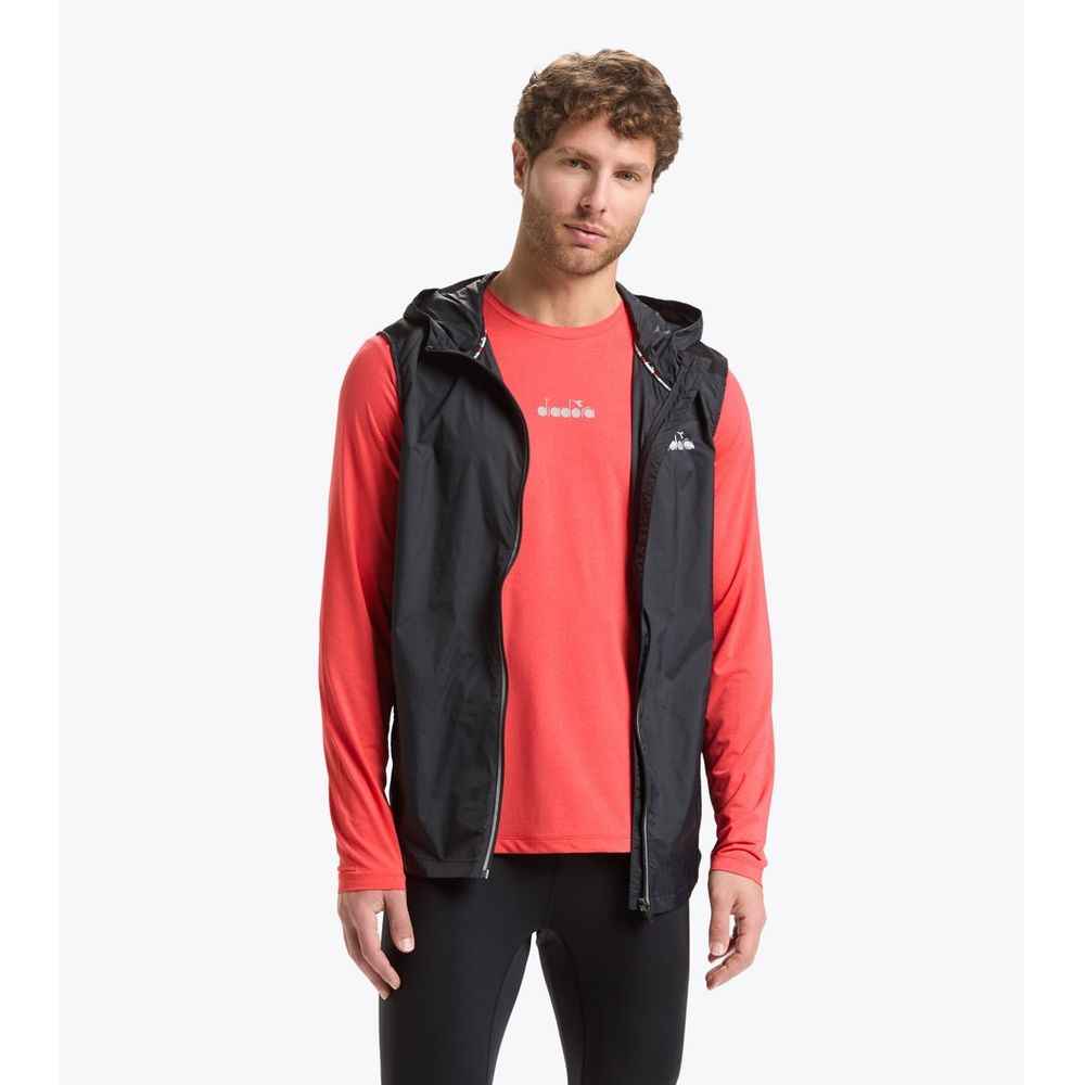 Bicolor Polyamide Waistcoat