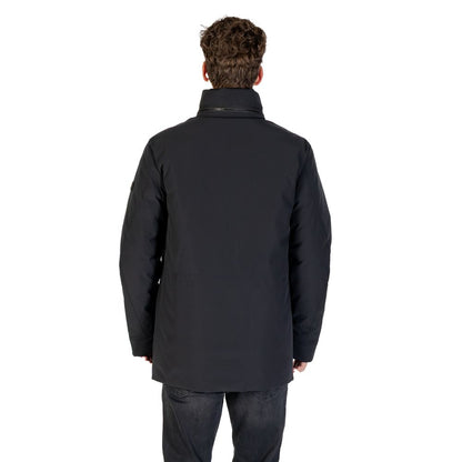 Black Polyester Parka