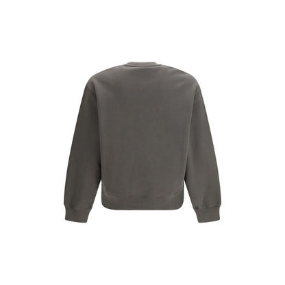 Brown Cotton Sweatshirt
