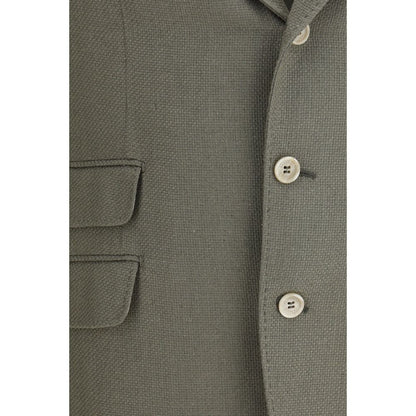Bicolor Silk Coat