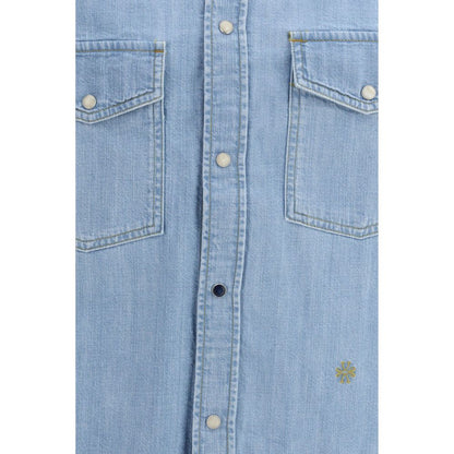 Blue Denim Shirt