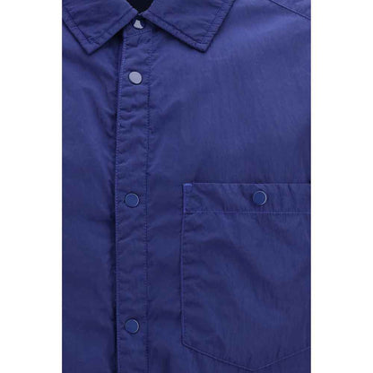 Blue Polyamide Shell Jacket