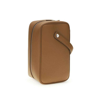 Brown Calf Leather Bos Taurus Handbag
