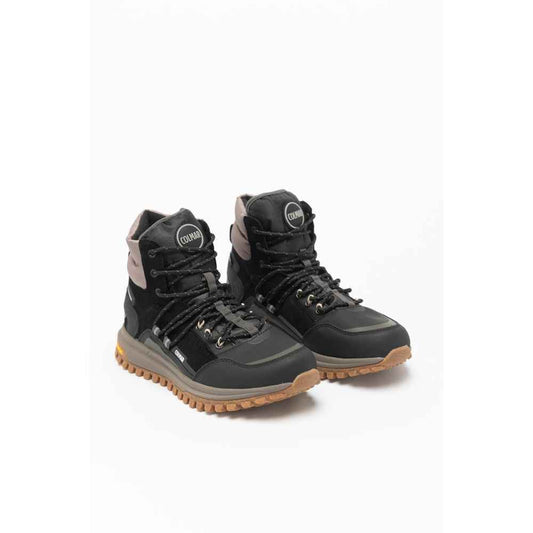 Black Leather Ankle Boots