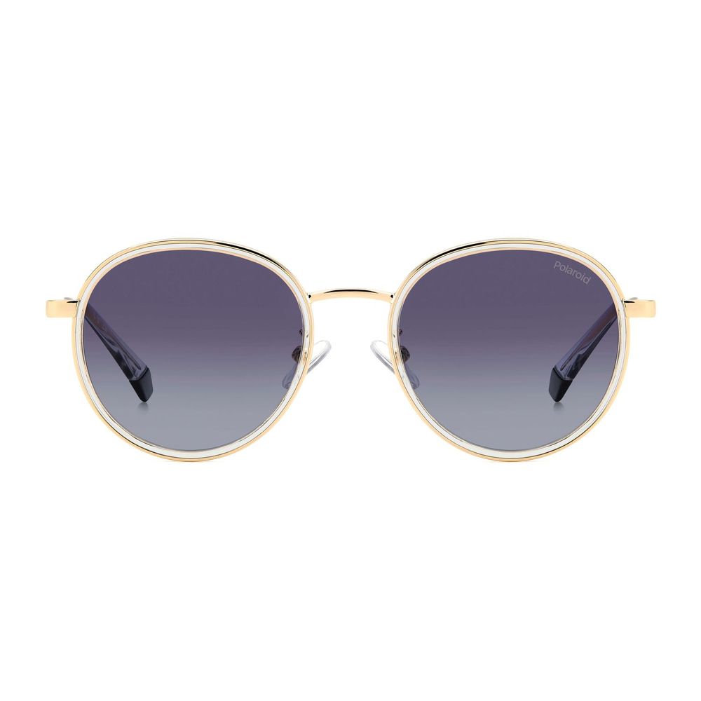 Gold Stainless Steel Sunglasses