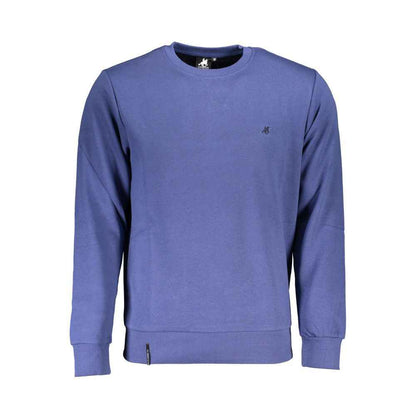 Blue Cotton Men's Sweatshirt