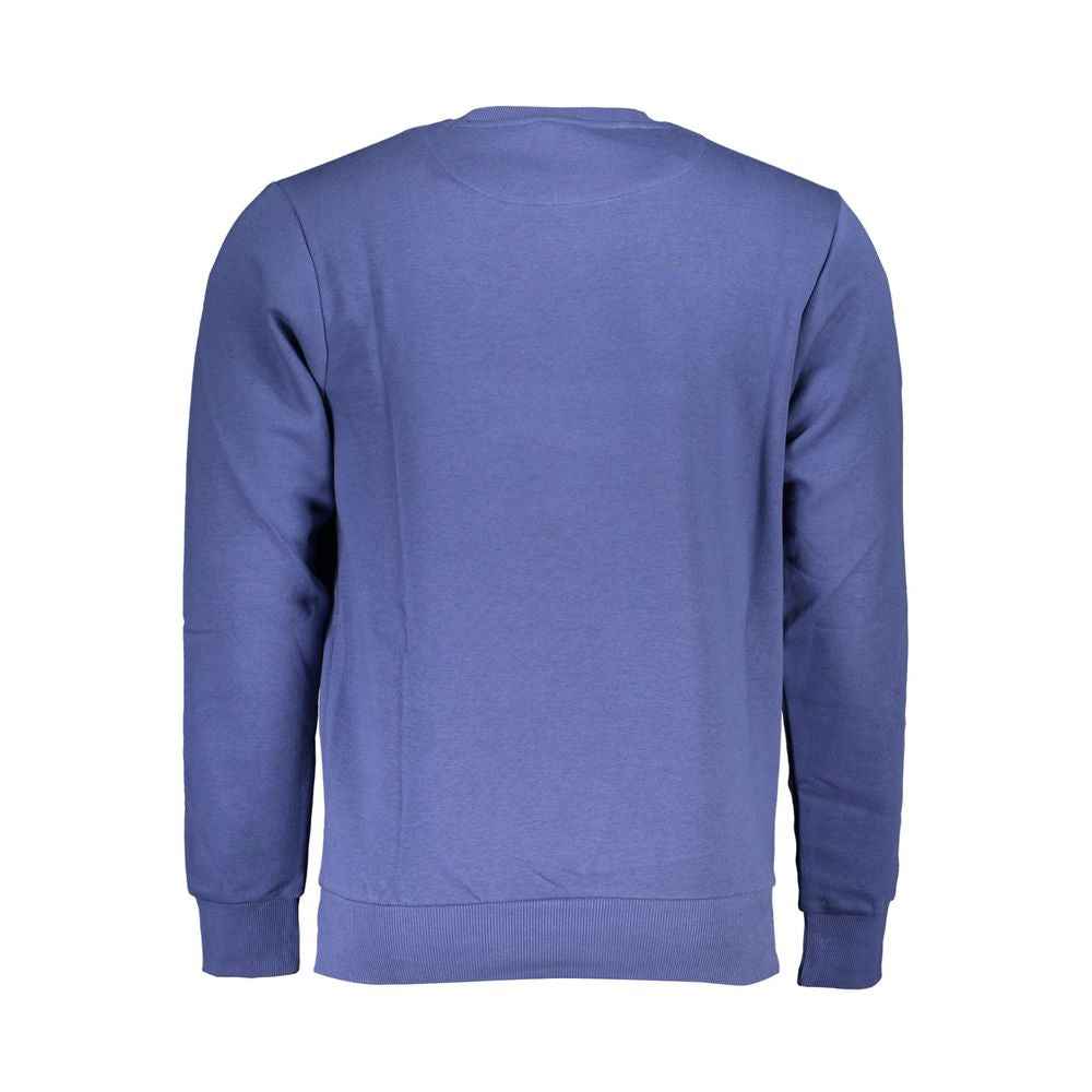 Blue Cotton Men's Sweatshirt