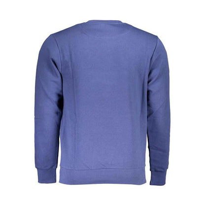 Blue Cotton Men's Sweatshirt