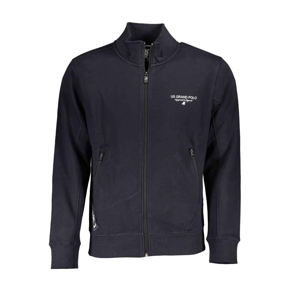 Blue Cotton Men's Sweatshirt