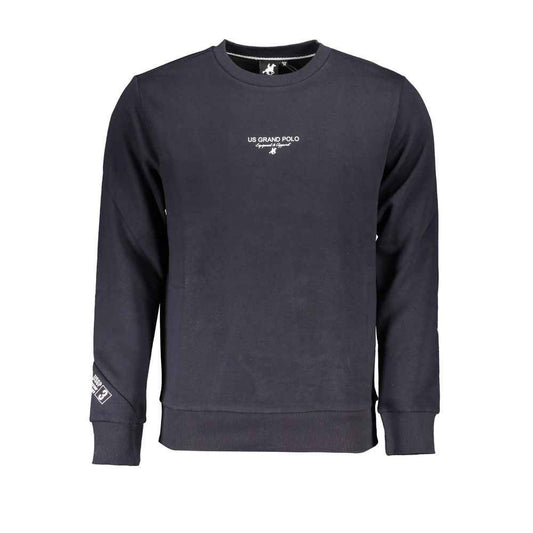 Blue Cotton Men's Sweatshirt