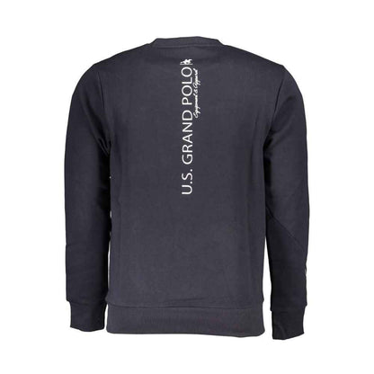 Blue Cotton Men's Sweatshirt