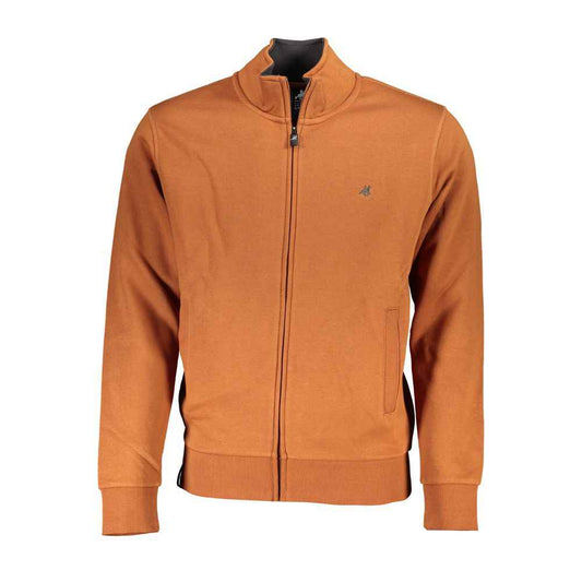 Marrone Cotton Men Sweatshirt