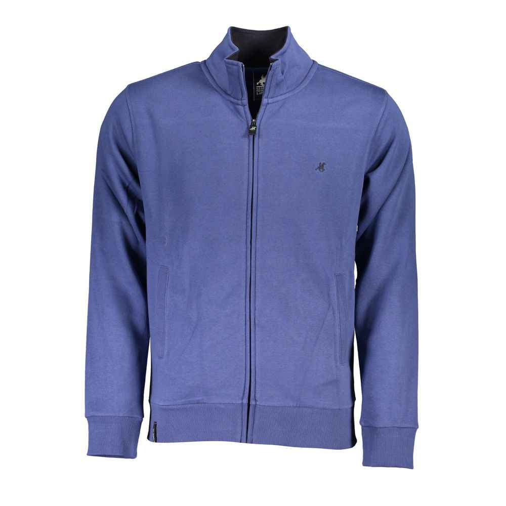 Blue Cotton Men's Sweatshirt