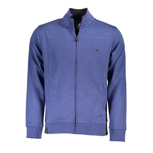 Blue Cotton Men's Sweatshirt
