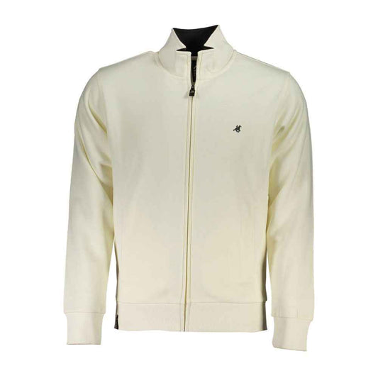 Bianco Cotton Men Sweatshirt