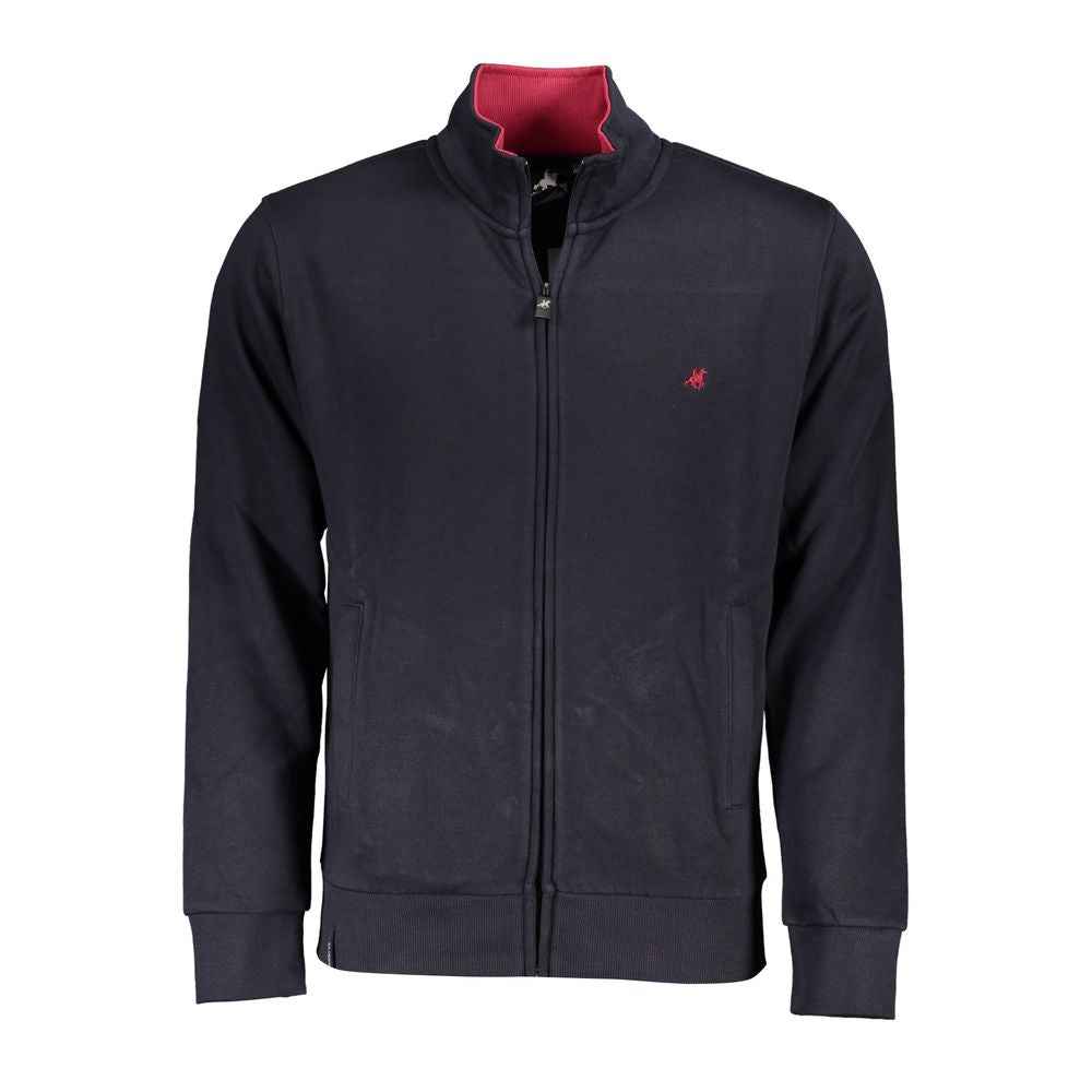 Blue Cotton Men's Sweatshirt