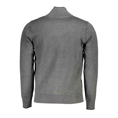 Grigio Viscosa Men Cardigan
