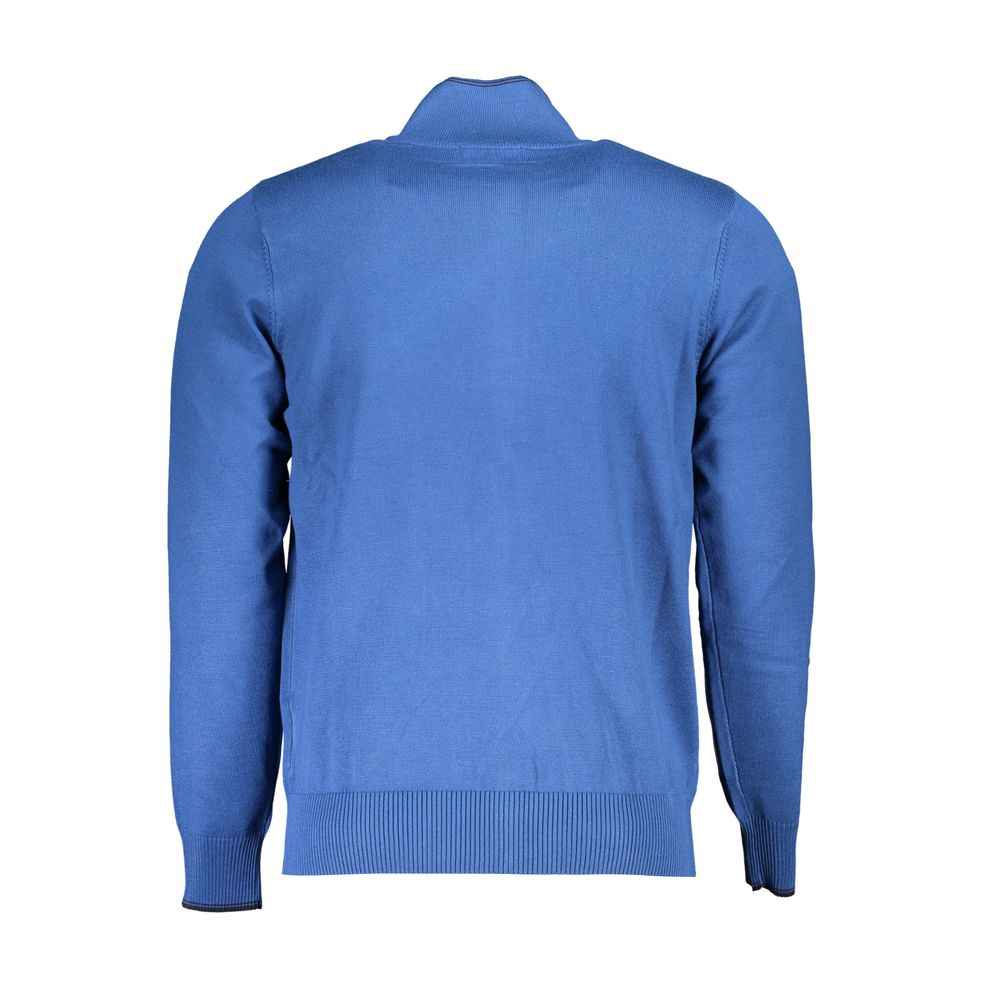 Black Viscose Men Sweater