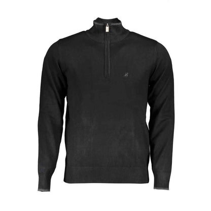 Black Nylon Sweatshirt