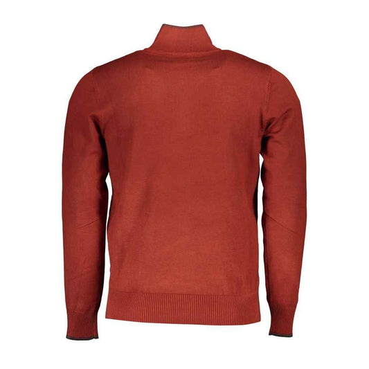 Blue Viscose Mens Sweater