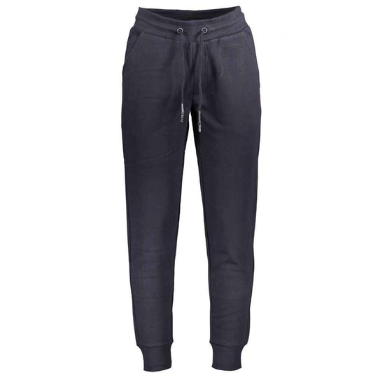 Blue Cotton Men's Sweatpant