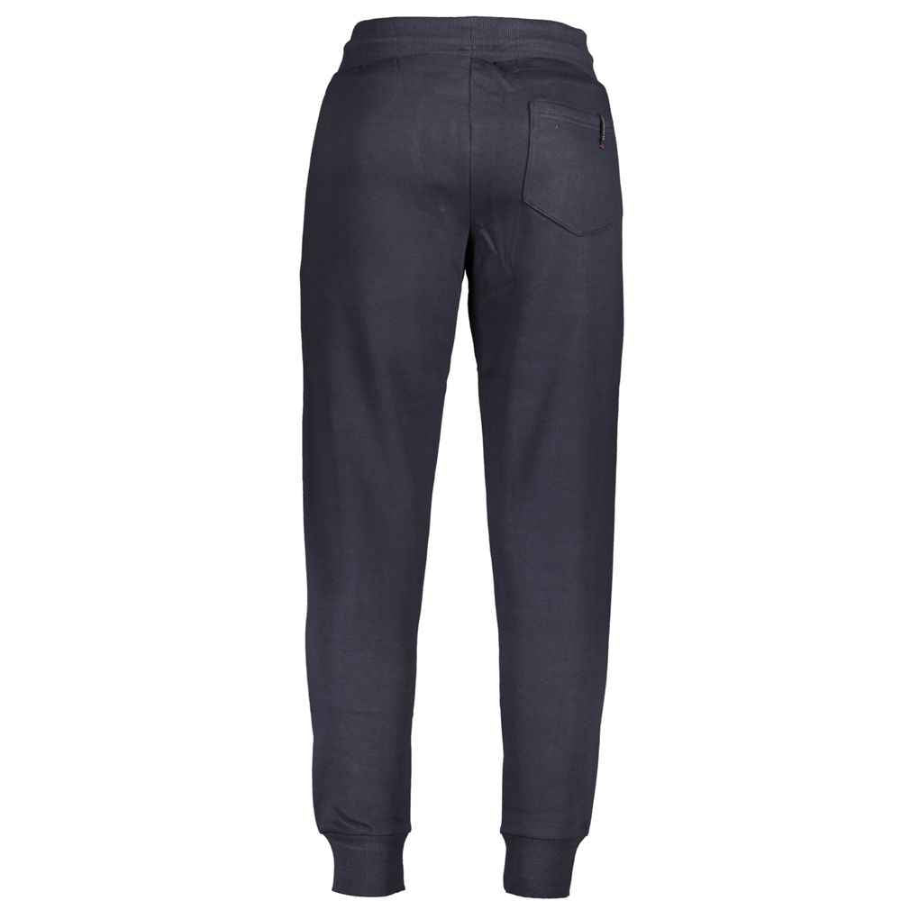 Blue Cotton Men's Sweatpant