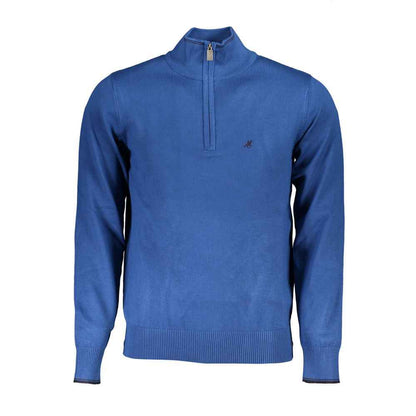 Blue Nylon Sweatshirt