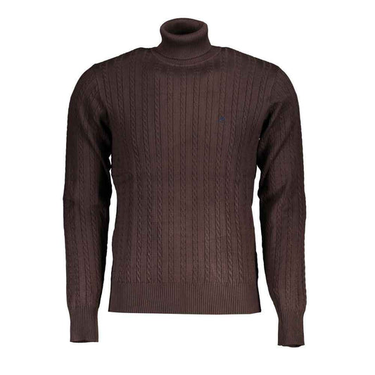 Marrone Viscosa Uomo Maglia