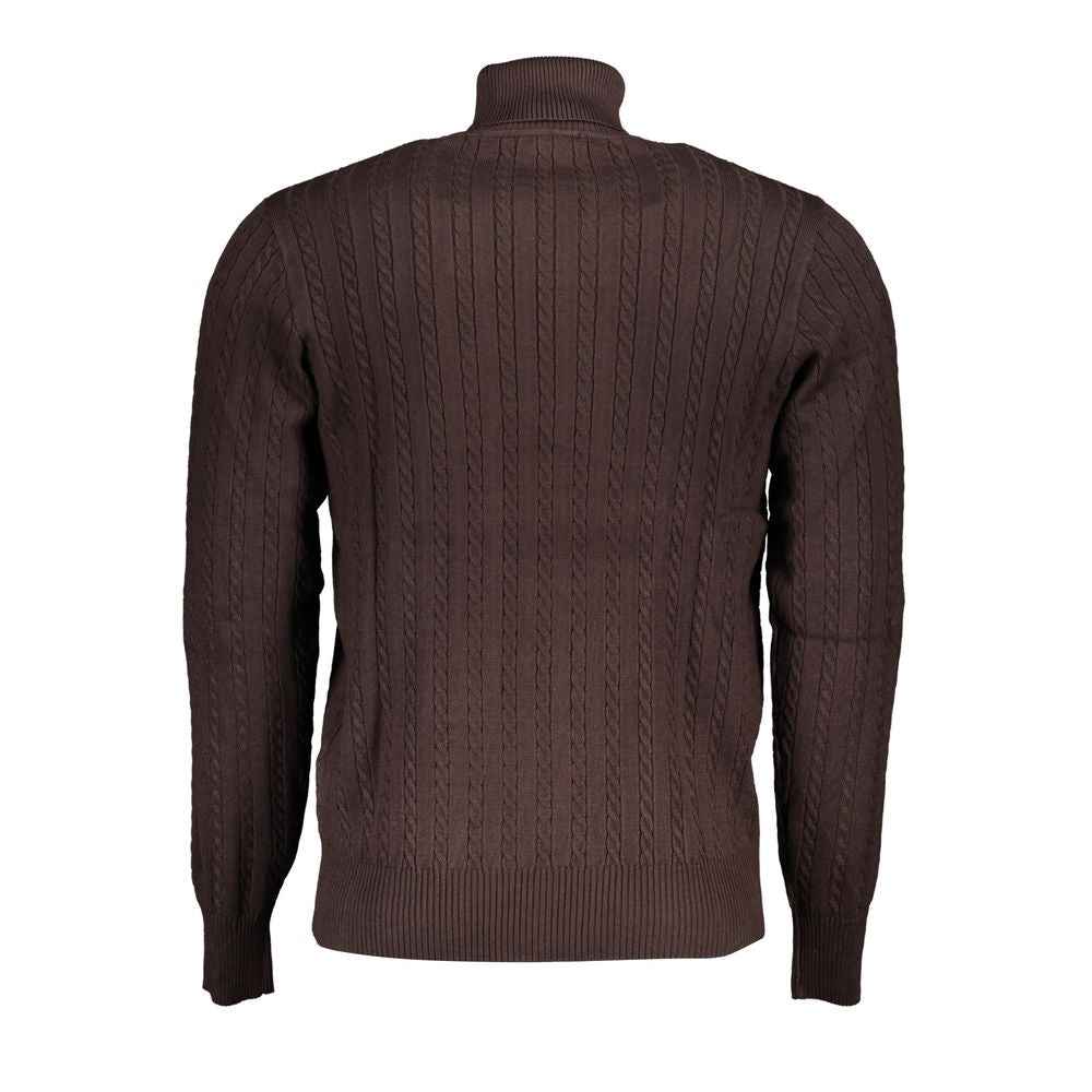 Marrone Viscosa Uomo Maglia
