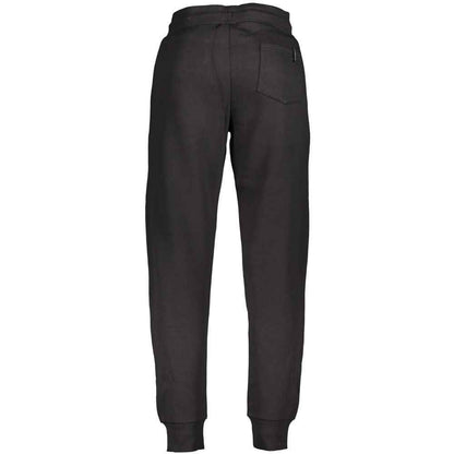 Black Cotton Men's Trouser