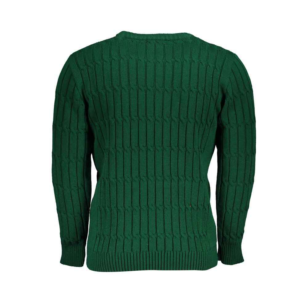 Verde Acrylic Men Sweater