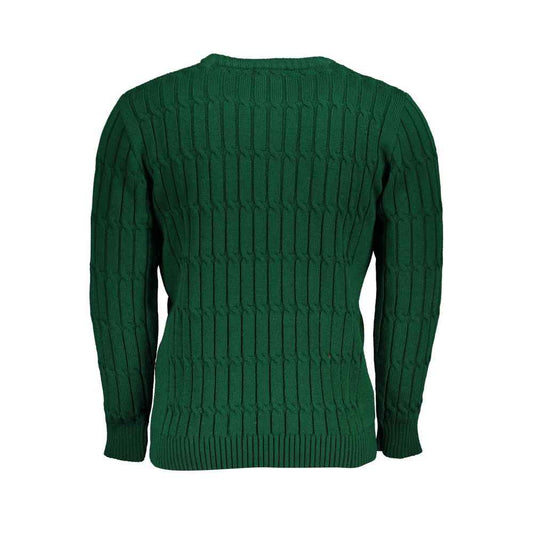 Verde Acrylic Men Sweater