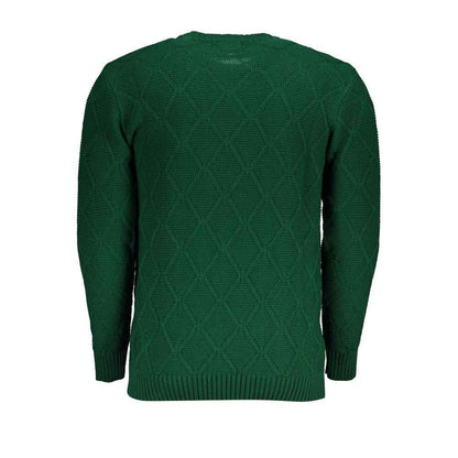 Verde Acrylic Men Sweater