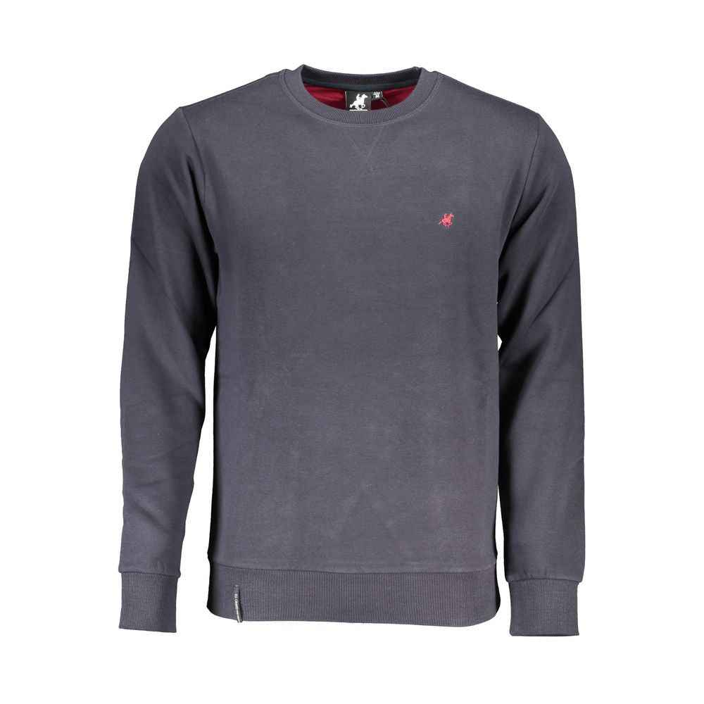 Blue Cotton Men's Sweatshirt