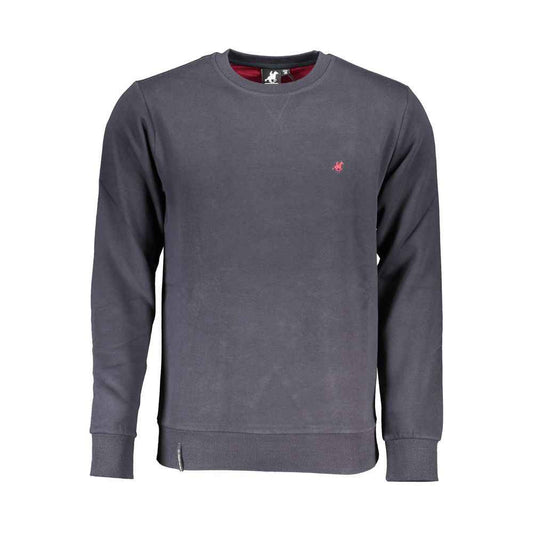 Blue Cotton Men's Sweatshirt