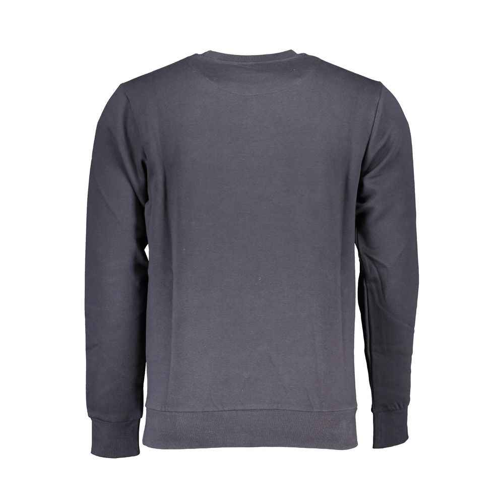 Blue Cotton Men's Sweatshirt