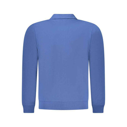 Blue Cotton Men's Sweatshirt