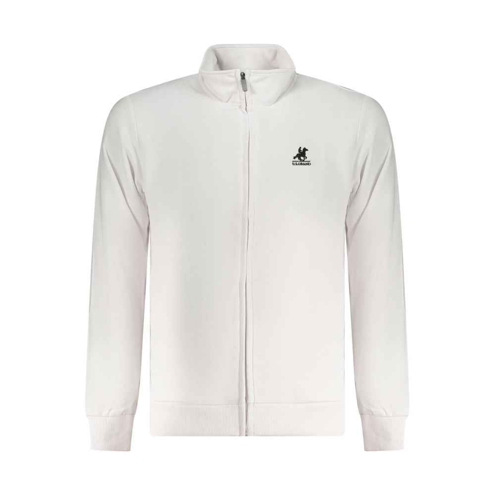 White Cotton Men's Sweatshirt