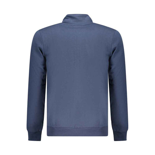Blue Cotton Men's Sweatshirt