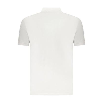 White Cotton Men's Polo Shirt