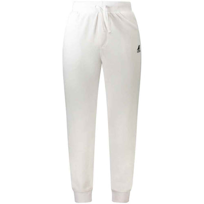 White Cotton Men's Sweatpant