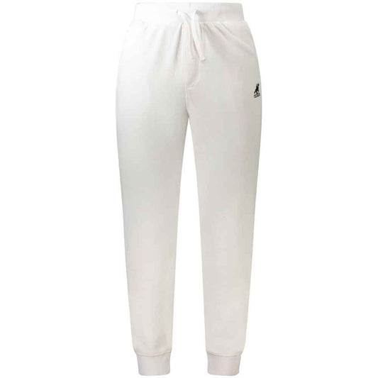 White Cotton Men's Sweatpant