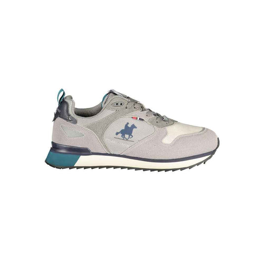 Grigio Polyurethane Men Sneaker