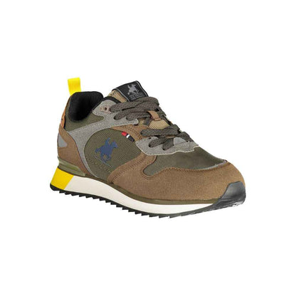 Verde Polyurethane Men Sneaker